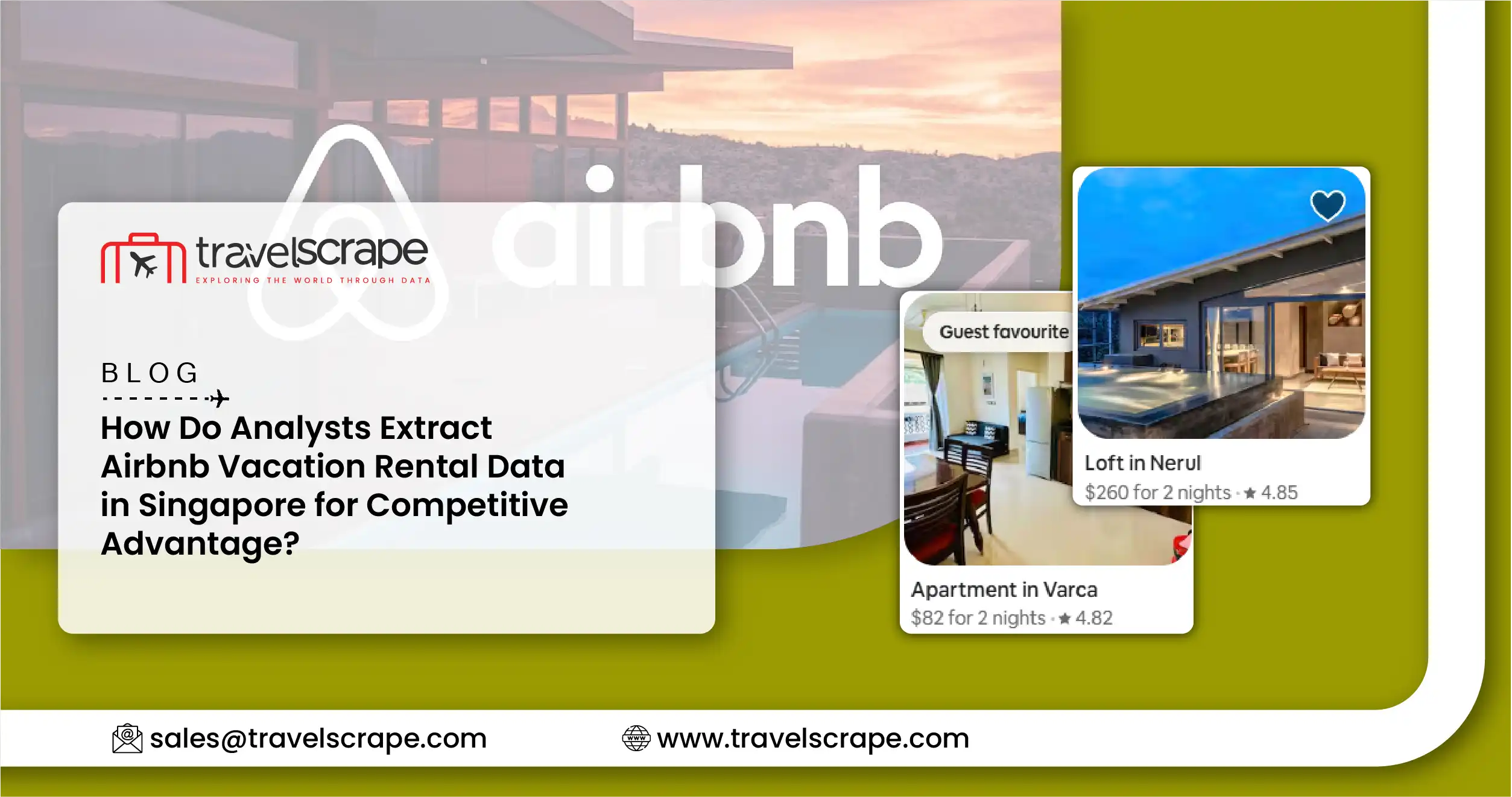 Extract Airbnb Vacation Rental Data in Singapore